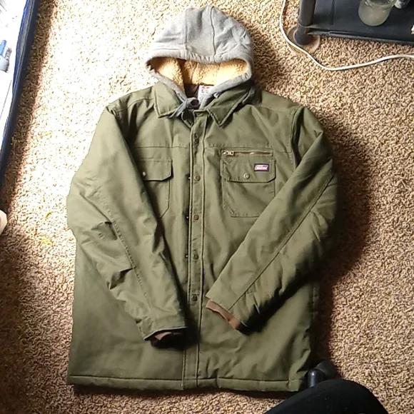 Brown Walmart Dickies Men's Jacket Dickies Men's Water